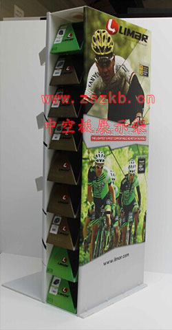 中空板頭盔展示架