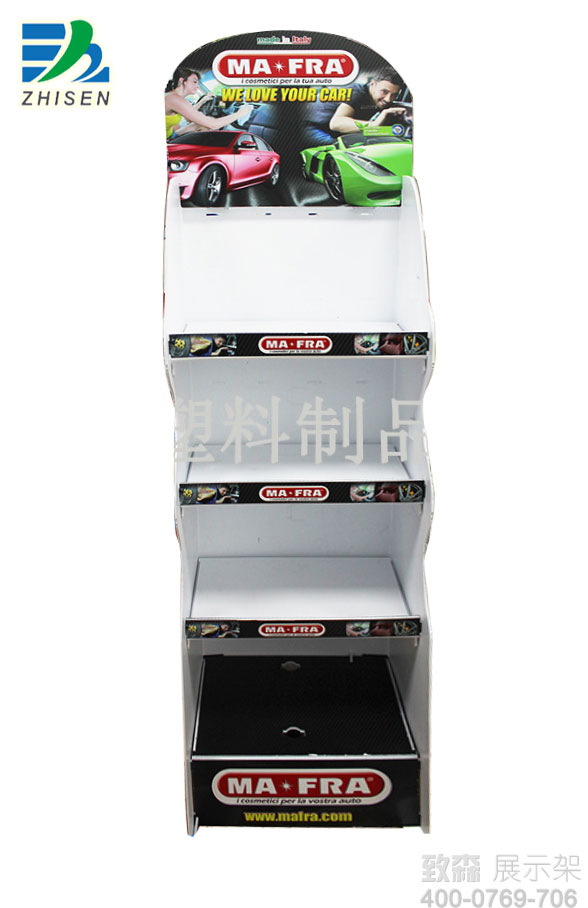 汽車美容店高級護理產品展示架